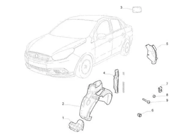 BARRERO TRASERO IZQUIERDO Fiat